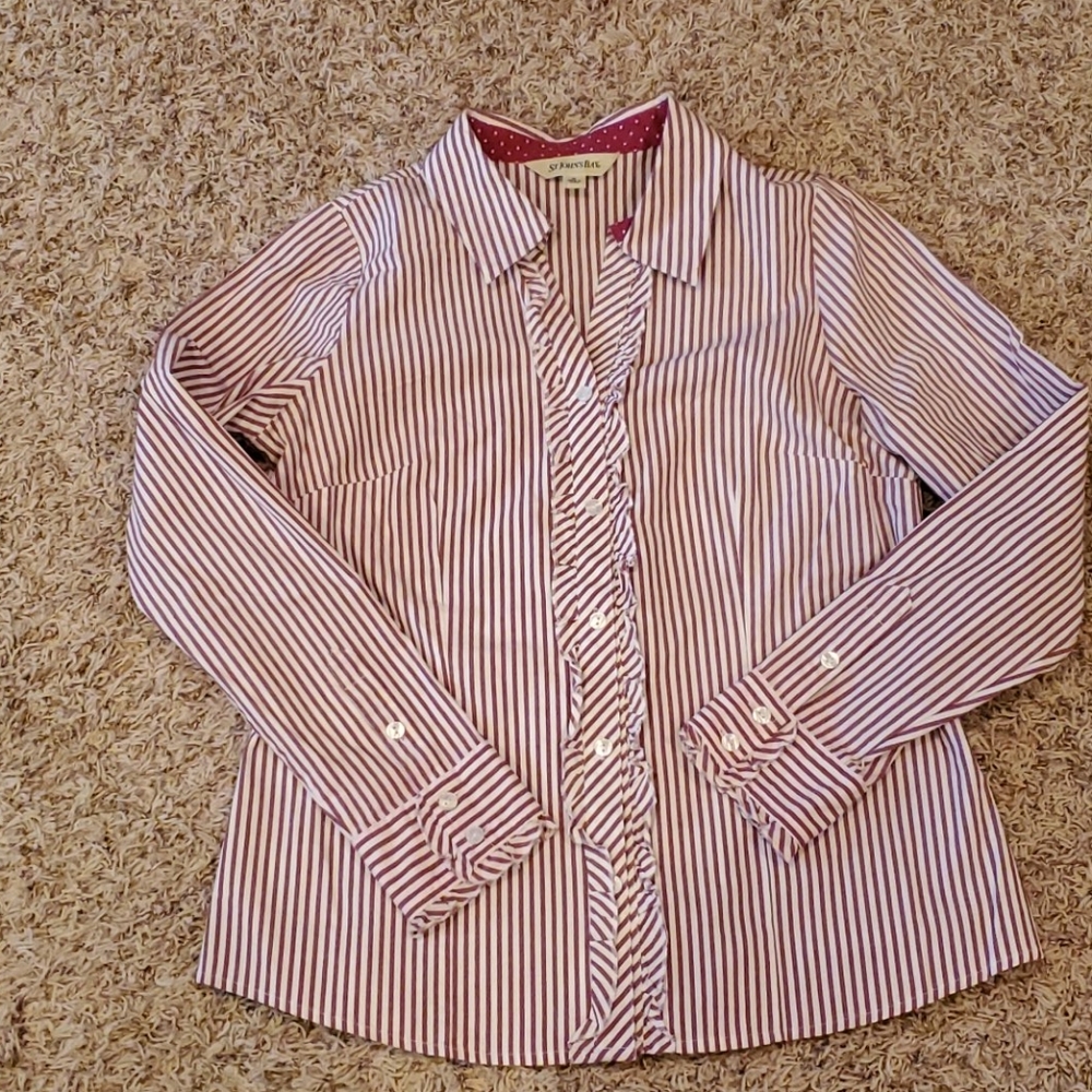 St. John's Bay Striped Top